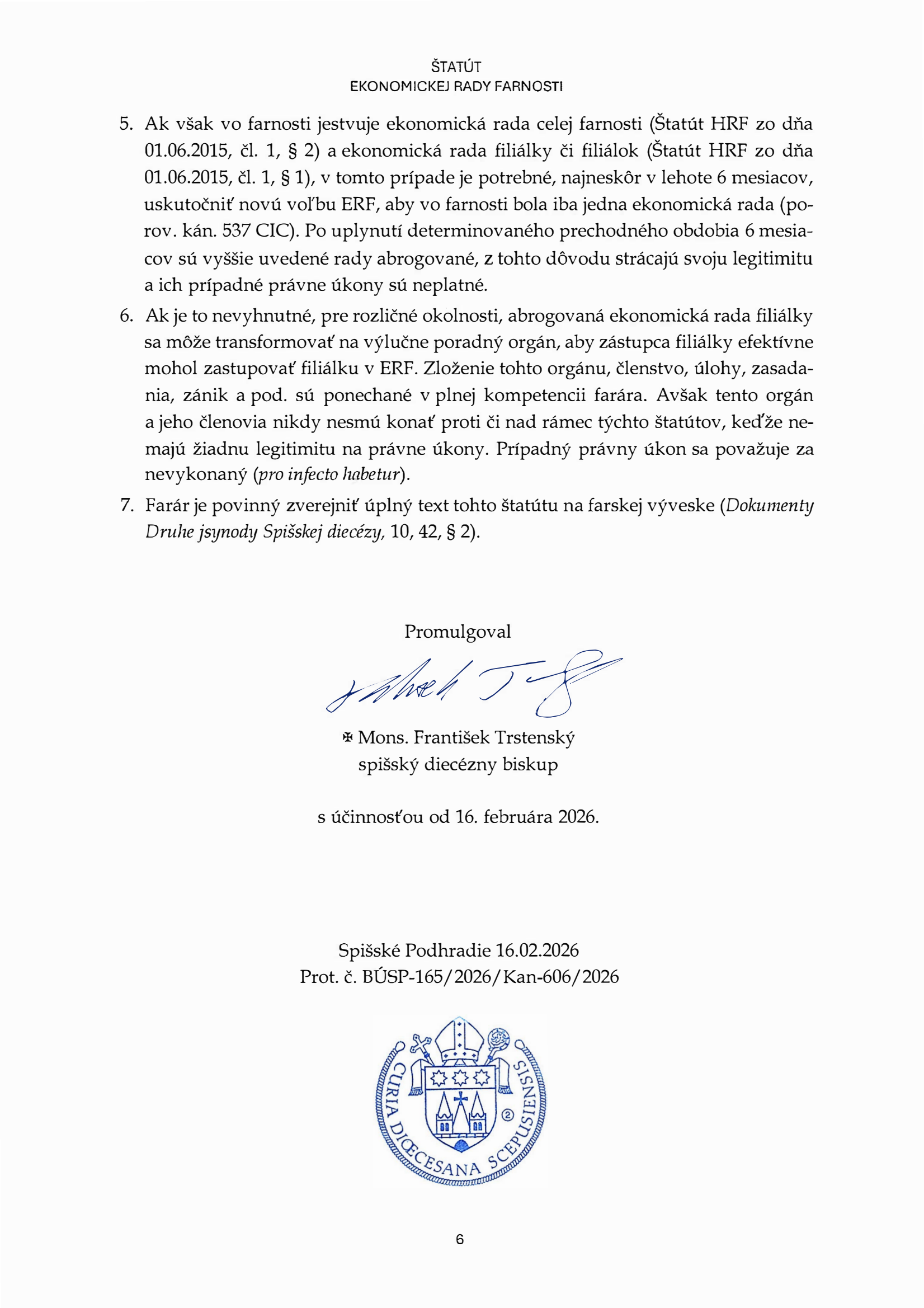 Štatút Ekonomickej rady farnosti.pdf - strana 6